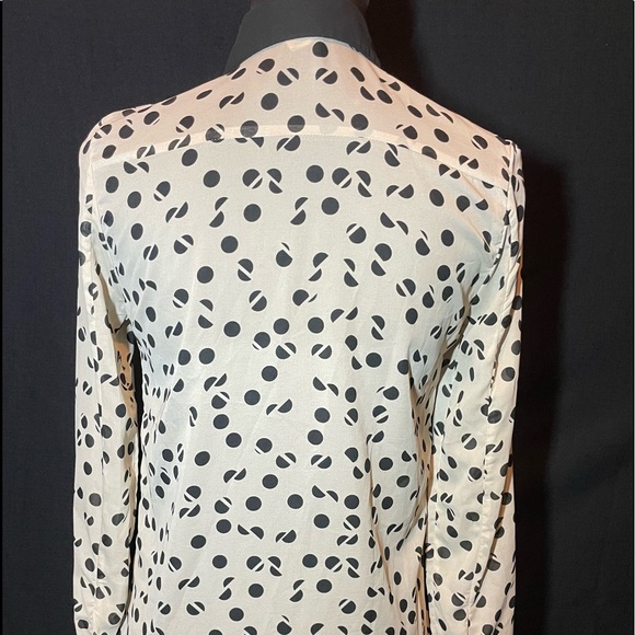 BCBG Stylish beige polka dot top - Picture 4 of 7